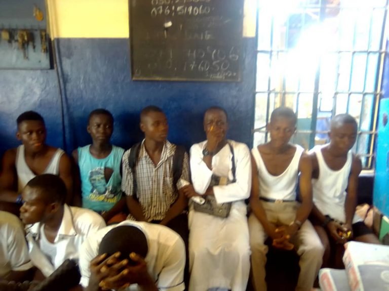 Ten Ahmadiyya Pupils Arrested for Riotous Conduct