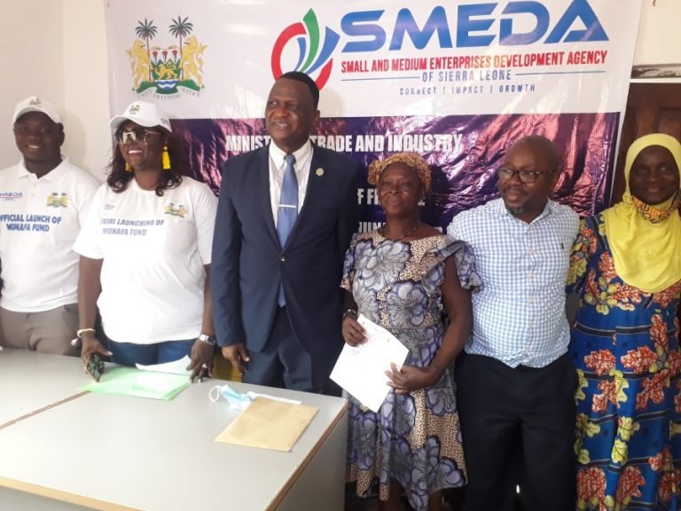 SMEDA Disburses 4Billion Leones to Western Urban