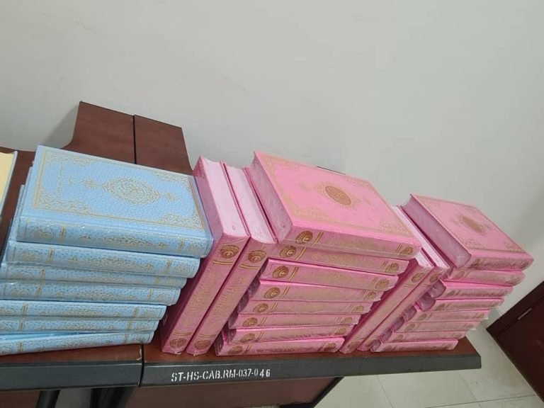 Ambassador Kaisamba Hands over Copies of Donated Qurans to Foreign Ministry’s DG