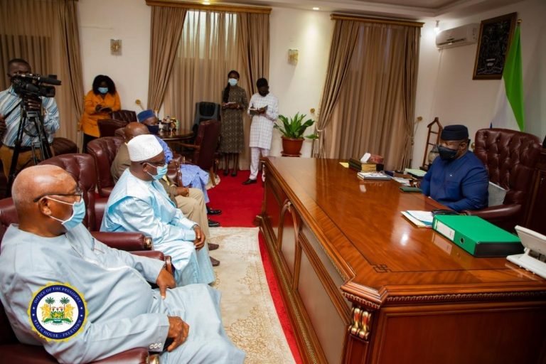 First Ambassador to Morocco Takes Leave of Sierra Leone’s President Julius Maada Bio