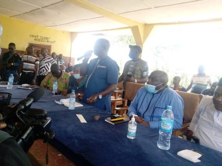 After Surviving Bogus Cannibalism Allegation….   CHIEF CEILOLO PAPAWE 111 OF BAGRUWA CHIEFDOM REINSTATED