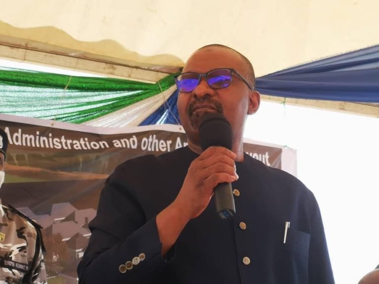 SLPP Northern Inroad Making…   VP TURNS SOD IN PORT LOKO