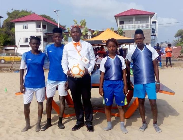 SIERRA LEONE TEQBALL END 3RD SERIES AT ABERDEEN/LUMLEY BEACH