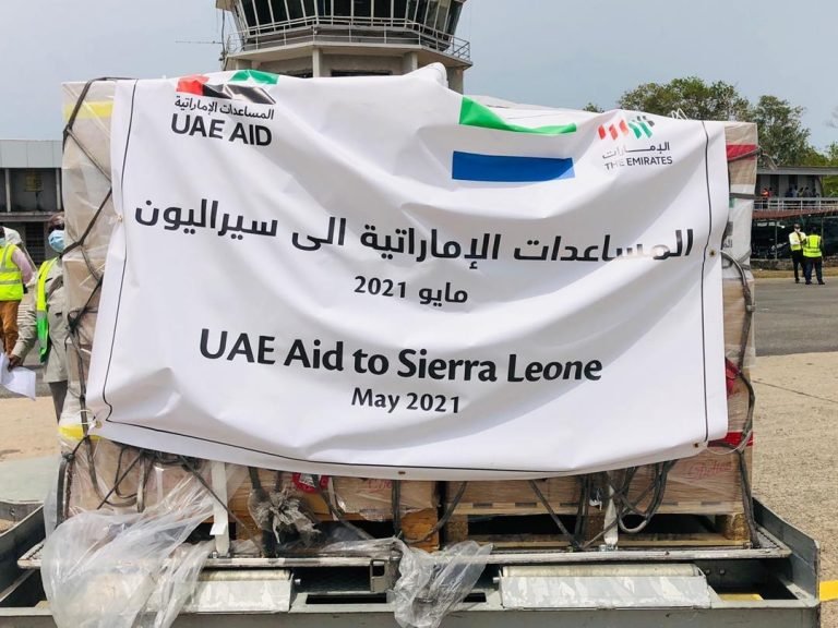 UAE donates Food Stuff to Sierra Leonean Muslim Community