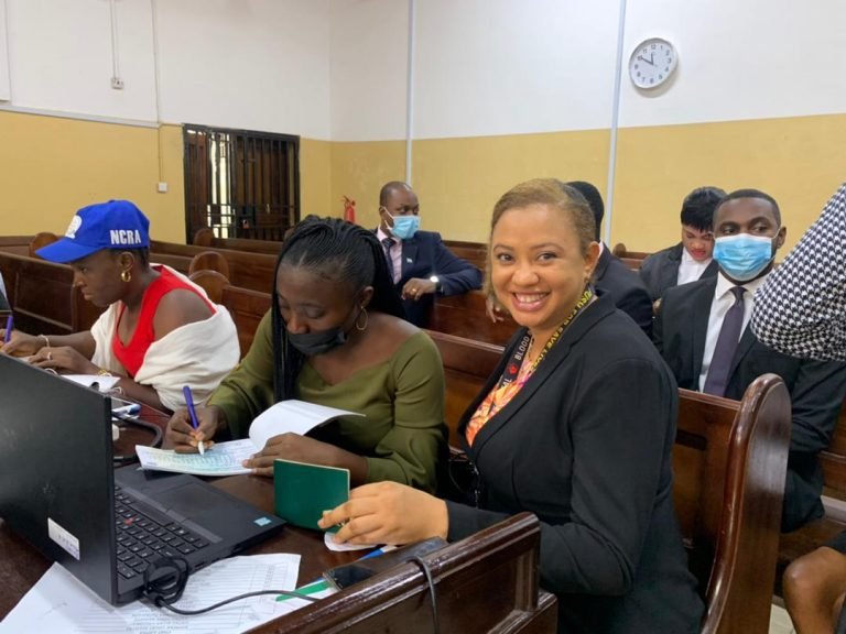 Sierra Leone Bar Association Executive facilitates NCRA verification process for Lawyers