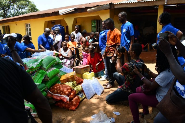 CEO Emmanuel’s Salaries Solutions celebrates with the poor