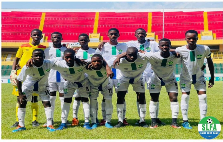 WAFU U-15 Tournament:  Sierra Leone U-15 Concedes Humiliating Defeat