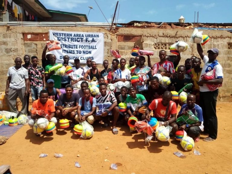 WESTERN AREA URBAN DISTRICT FA BOOSTS NON-DIVISION CLUBS WITH FOOTBALL ITEMS