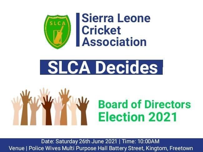 SIERRA LEONE CRICKET ASSOCIATION SETS DATE FOR THE ELECTIVE CONGRESS