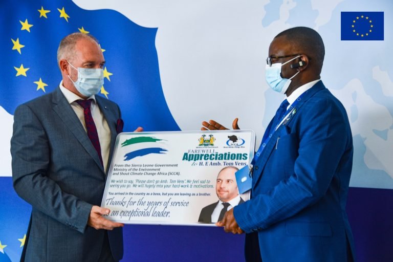 EU Ambassador  bag environnemental champion Award