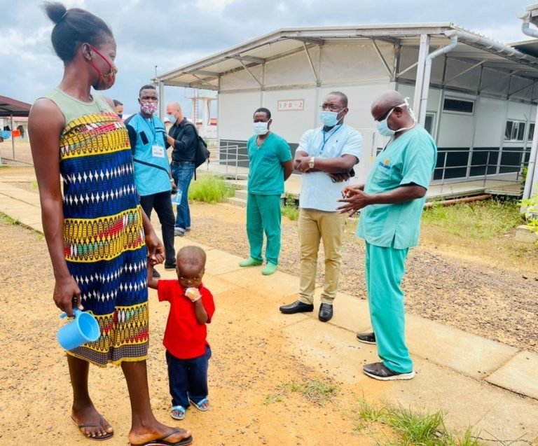 MOPED & MOHS CONDUCT JOINT INSPECTION OF MSF BELGIUM HEALTH FACILITY IN KENEMA