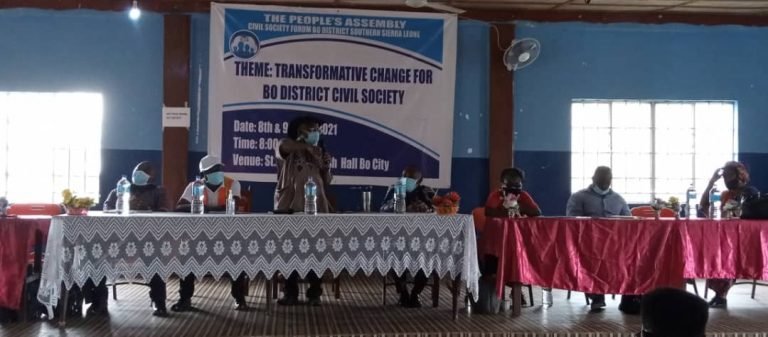 PEOPLES ASSEMBLY EXPOSES CIVIL SOCIETY TO BE FRAGMENTED