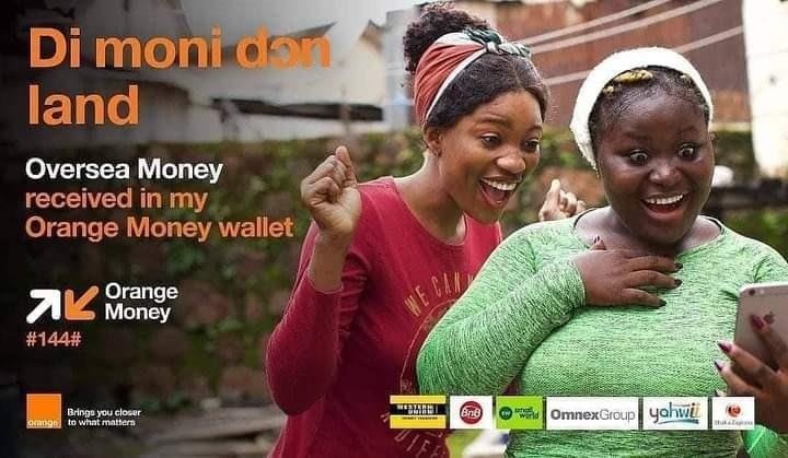Orange Money, Western Union in Marriage