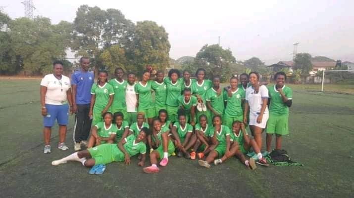 SIERRA LEONE FEMALE NATIONAL TEAM BRACE UP FOR (AWCON)