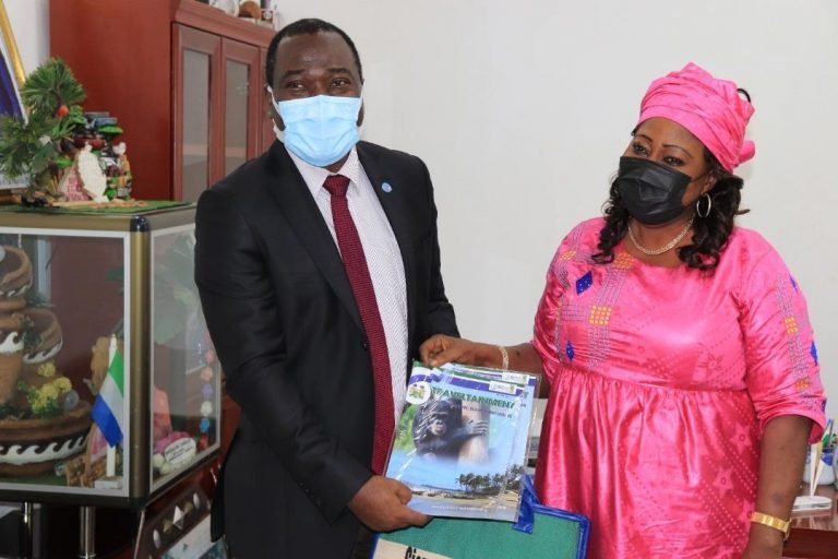 UN Resident Coordinator & Sierra Leone’s Tourism Minister discuss Tourism development