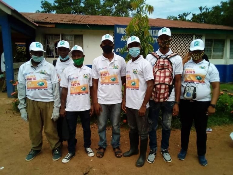 Ministry of Agriculture Forestry and food Security commemorates world Rabbis Day in Kambia District