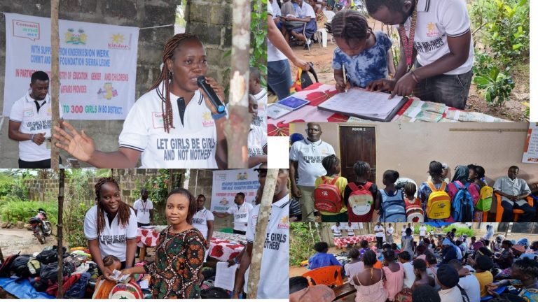COMMIT AND ACT FOUNDATION SIERRA LEONE GIVES EDUCATIONAL SUPPORT TO 300 SGBV SURVIVORS IN BO DISTRICT