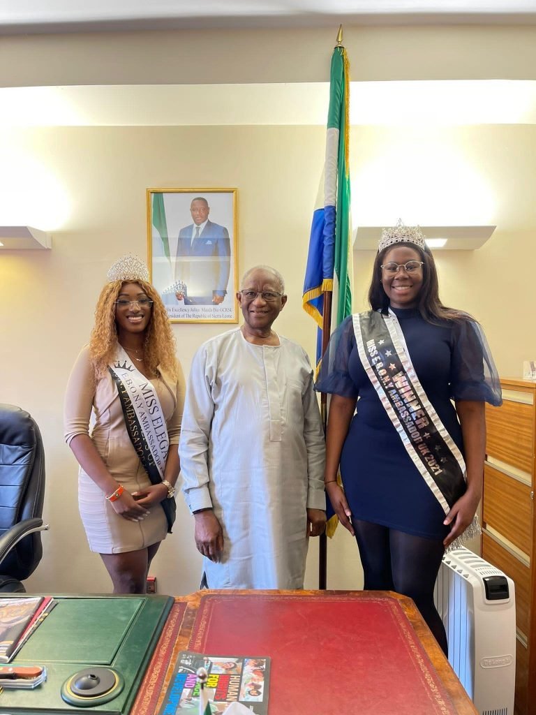 EBONY AMBASSADORS FROM THE U.K. HEADING FOR SIERRA LEONE!