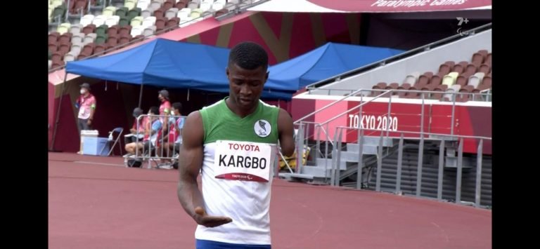 Sierra Leone Para athlete rank first in African on long jump T47