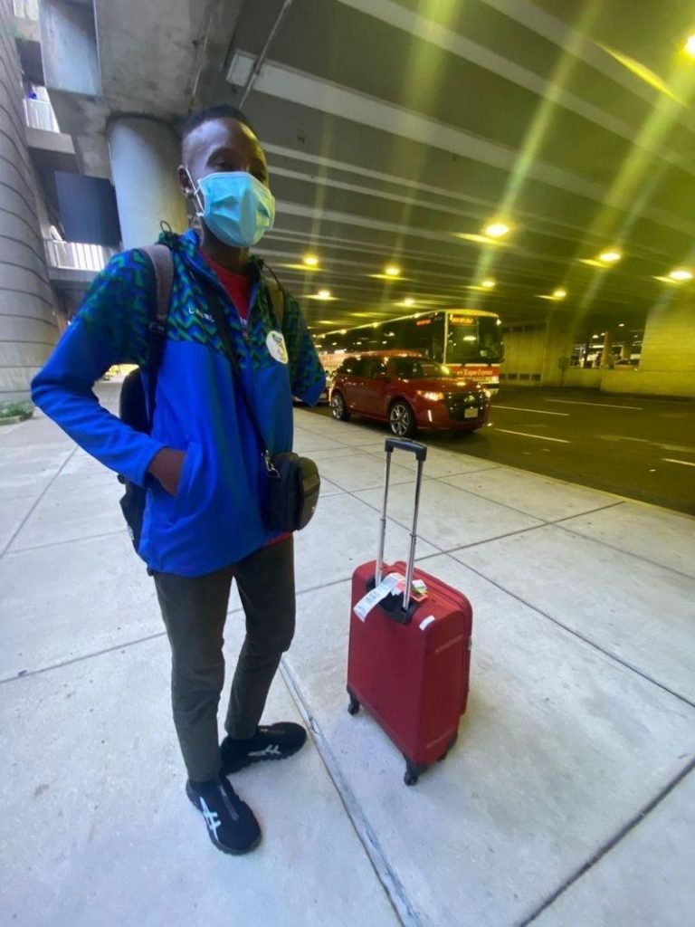 Sierra Leone Paralympian arrives in USA for formal education
