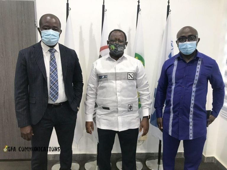 SLFA VICE PRESIDENT ONE PAYS VISIT TO GHANA FA