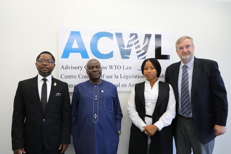 AG MEETS FIRST SIERRA LEONEAN LAWYER AT ACWL