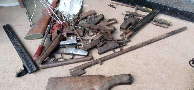 BO POLICE CRACK DOWN ON LOCAL GUN MANUFACTURER, DRUGS DEALER AND 5 CRIMINALS