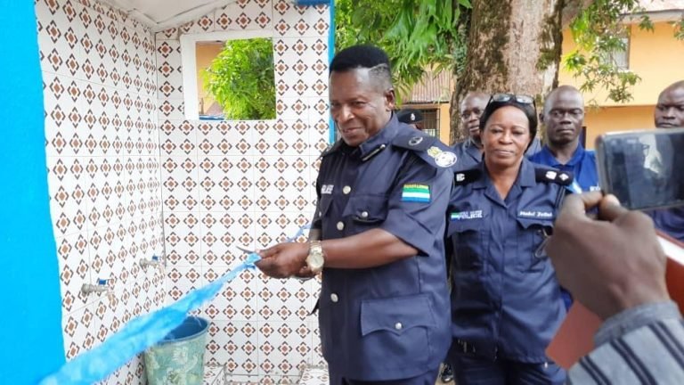 DIRECT AID INTERNATIONAL PROVIDES SOLAR POWERED BOREHOLE TO POLICE IN BO CITY