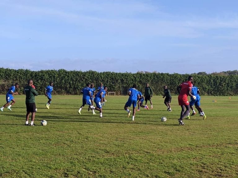LEONE STARS TEAM HOLDS FIRST TRAINING SESSION IN JADIDA MOROCCO