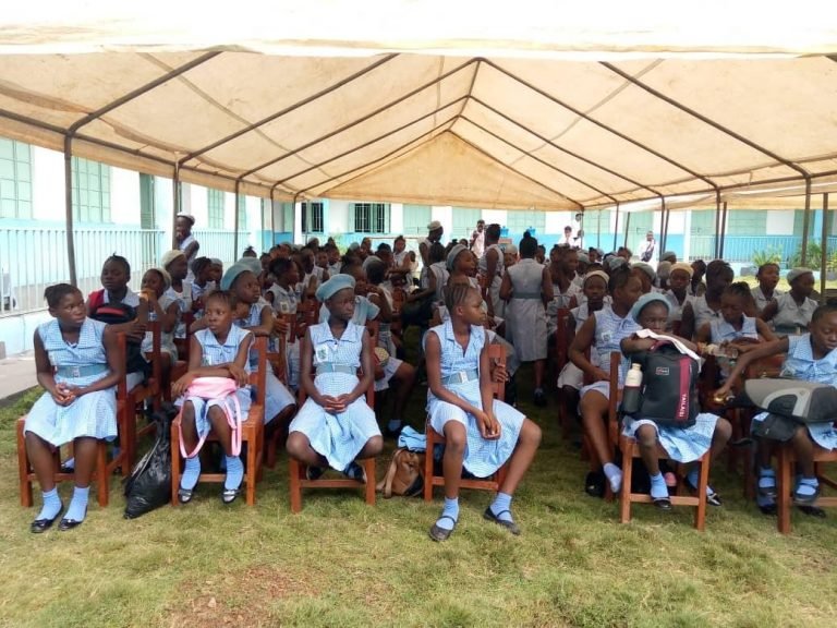 MERCURY INTERNATIONAL DONATES LE 100M TO DR.KADIE SESAY GIRLS SECONDARY SCHOOL  IN PORT LOKO