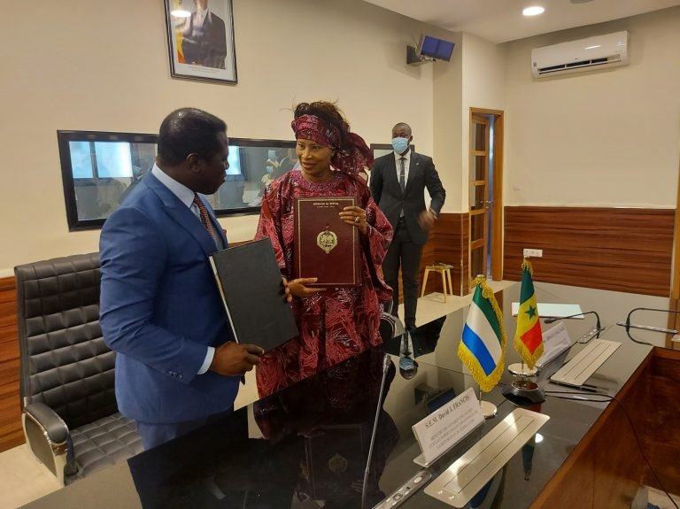 SENEGAL AND SIERRA LEONE SIGN JOINT ECONOMIC COOPERATION ENTITY AGREEMENT