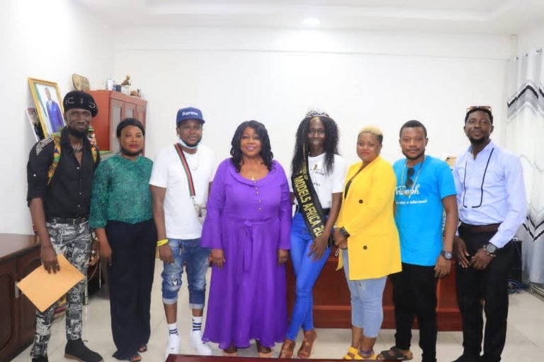 Super Model Africa 2021 1st Runner-Up Meets Tourism Minister, Discusses Partnership with the Ministry