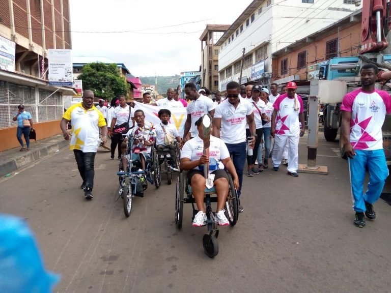 NOC ENDS QUEEN BATON RELAY IN FREETOWN