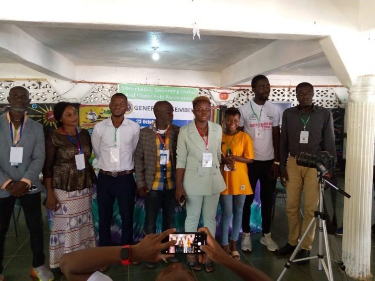 S/LEONE SWIMMING, DIVING AND WATER POLO ASSOCIATION ELECTS NEW MEMBERSHIP