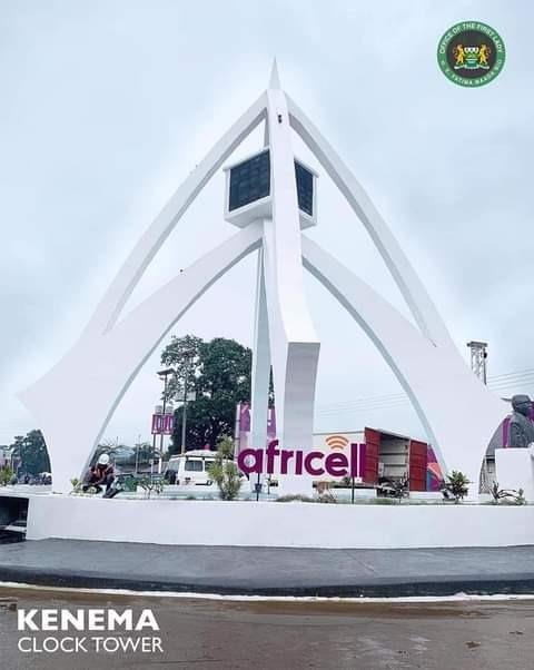 MAADA BIO CLOCK TOWER IN KENEMA:  Residents Angry over unconnected malfunctions