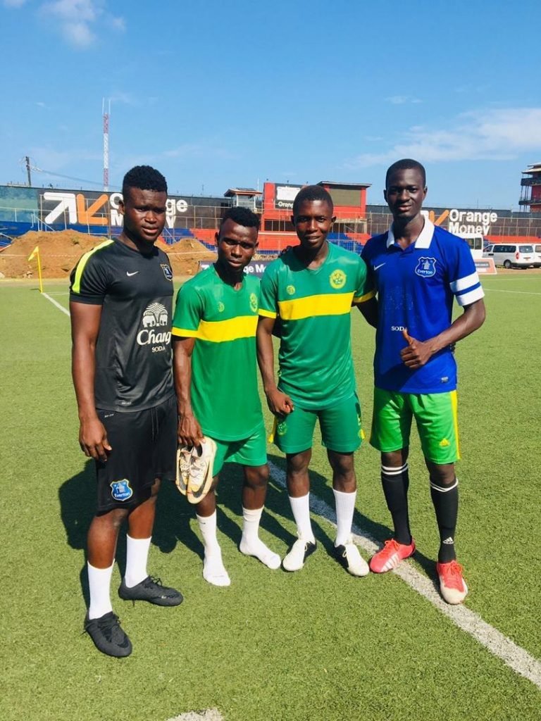 FOUR FREDO F.C PLAYERS DEPARTS FOR LIBERIA AHEAD OF INTERNATIONAL TRIALS