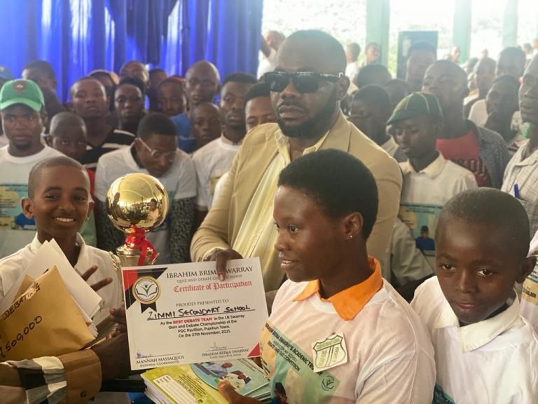 IBS FOUNDATION SUPPORTS QUIZ AND DEBATE COMPETITIONS IN PUJEHUN