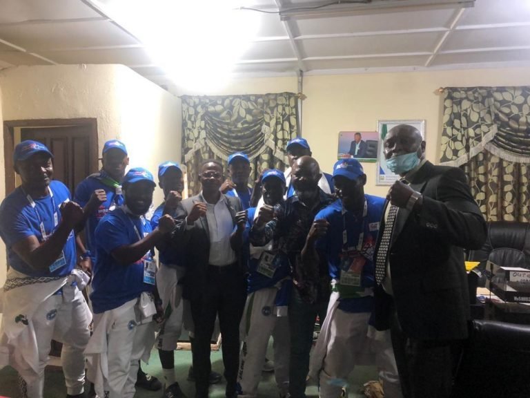 SIERRA LEONE BOXING ASSOCIATION ARRIVE SAFELY
