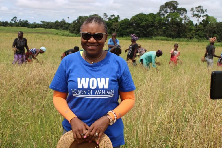 PROMOTING FOOD SUFFICIENCY…  NRA Deputy Commissioner General in Bumper Rice Harvest