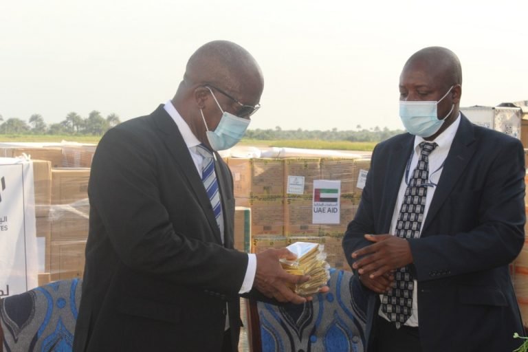 SUPPORT TO FIRE VICTIMS…  UAE BOOSTS BIO GOV’T WITH 15 TONS ASSORTED MEDICAL SUPPLIES