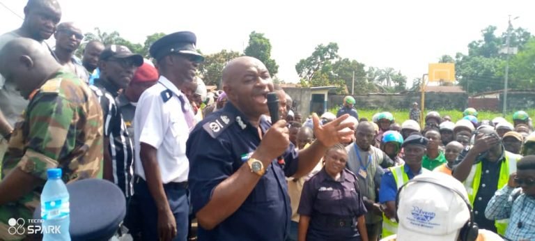 AIG ADMONISHED COMMERCIAL MOTOR BIKE RIDERS IN BO CITY