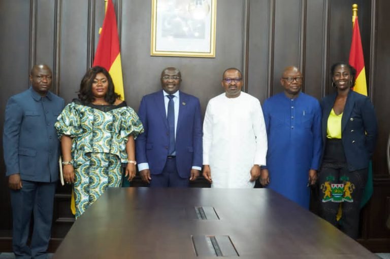 V.P Dr.Mohamed Juldeh Jalloh Meets Ghana’s Vice President, Dr. Mahamudu Bawumia
