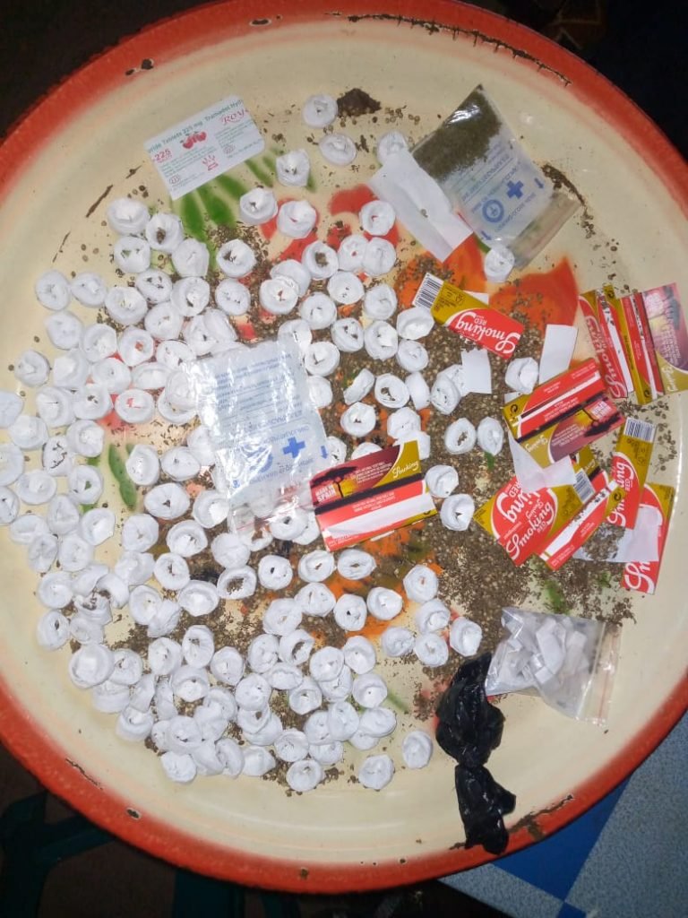 NINE DRUG PEDDLERS ARRESTED IN BO