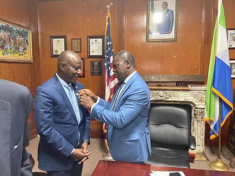 Embassy of Sierra Leone in Washington DC Comes to Speed in Promoting the New Direction Agenda