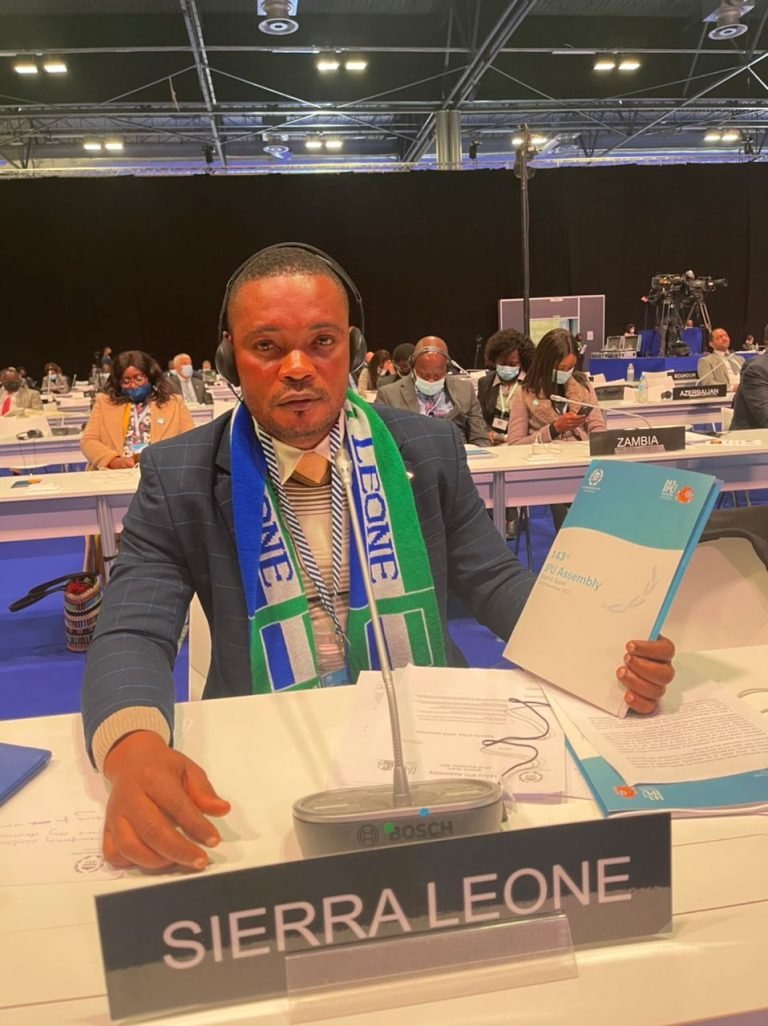 IPU APPOINTS HON. EDWARD GEORGE PRESIDENT OF YOUNG PARLIAMENTARIANS