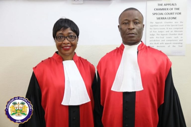2 Judges Sworn-in As Special Court Residual Judges of Sierra Leone