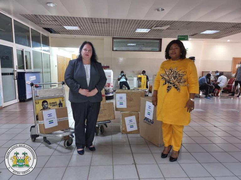 ISRAEL SUPPORTS SIERRA LEONE:  $46000 WORTH OF MEDICAL SUPPLIES FOR FIRE VICTIMS