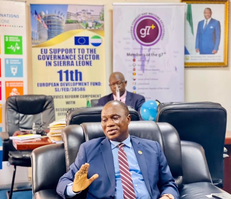 New UNFPA Officer-in-Charge pays courtesy call on Minister Kai-Kai