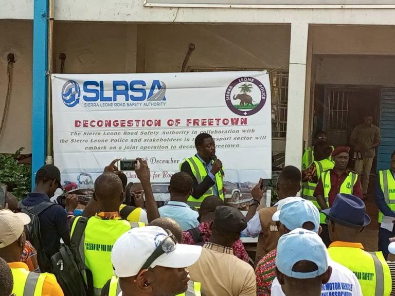 OPERATION DECONGEST FREETOWN CENTRAL BUSINESS DISTRICT LAUNCHED