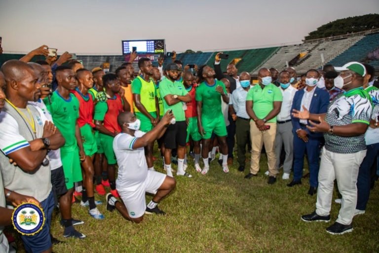 OUR ACHIEVEMENT IN LESS THAN FOUR YEARS SHOW US THAT THERE IS GREAT SPORTING TALENT IN SIERRA LEONE -President Julius Maada Bio